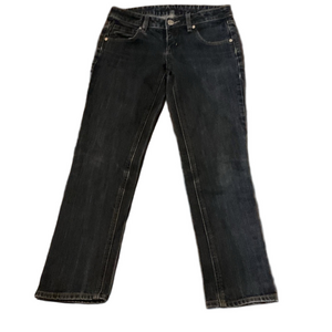 Classic Black Women's Straight Leg Jeans